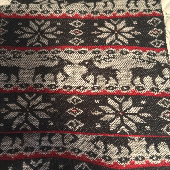 Festive Holiday Scarf-74”x10” - Picture 2 of 4
